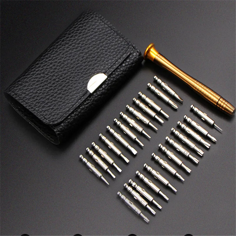 Leather Case 25 In 1 Torx Screwdriver Set Mobile Phone Repair Tool Kit Multitool Hand Tools For Iphone Watch Tablet PC 2018 New
Leather Case 25 In 1 Torx Screwdriver Set Mobile Phone Repair Tool Kit Multitool Hand Tools For Iphone Watch Tablet PC 2018 New