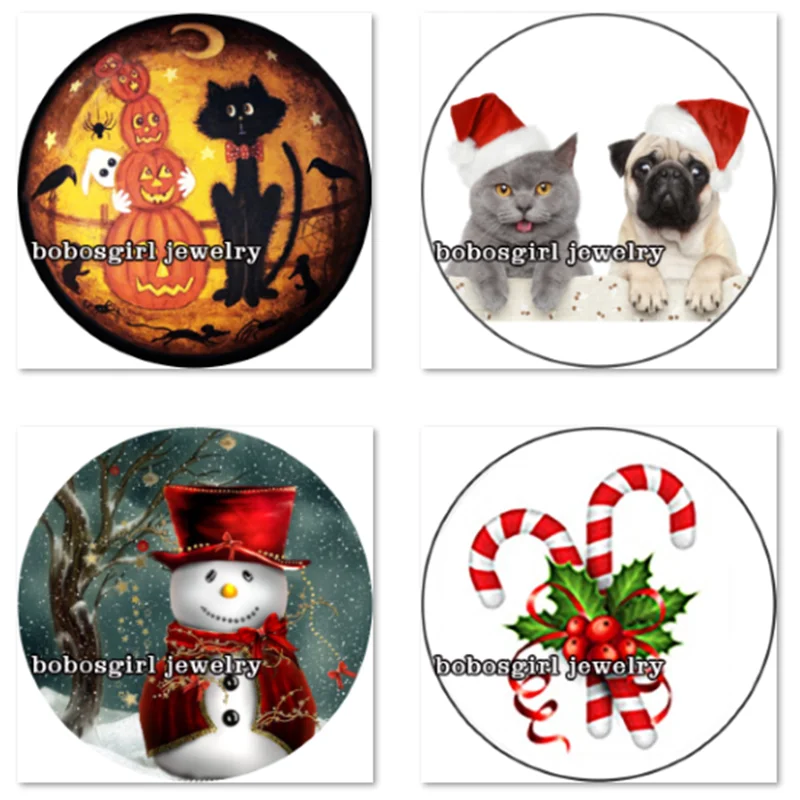 SN17001 Christmas Halloween cat dog Snowman glass snap button Jewelry Charm Locket
SN17001 Christmas Halloween cat dog Snowman glass snap button Jewelry Charm Locket
