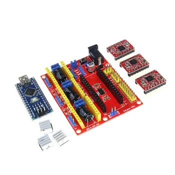 Engraving Machine Expension Board Kit CNC Shield V4 4988 3D Printer Accessories JR Deals
Engraving Machine Expension Board Kit CNC Shield V4 4988 3D Printer Accessories JR Deals
