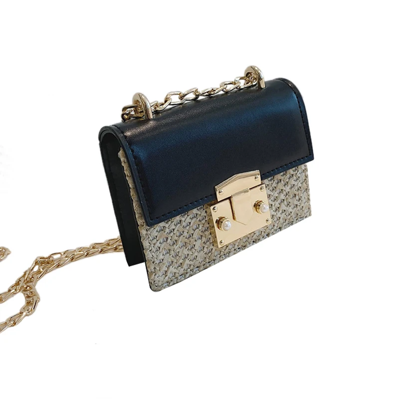 Flip Small Square Bag Summer Fashion New Straw Women'S Handbag Lock Chain Shoulder Messenger Bags
Flip Small Square Bag Summer Fashion New Straw Women'S Handbag Lock Chain Shoulder Messenger Bags