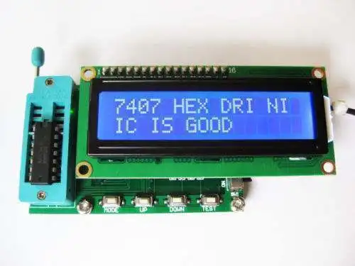 IC Tester 74 40 45 Series lC Logic Gate Tester Digital Detection IC Series Meter
IC Tester 74 40 45 Series lC Logic Gate Tester Digital Detection IC Series Meter