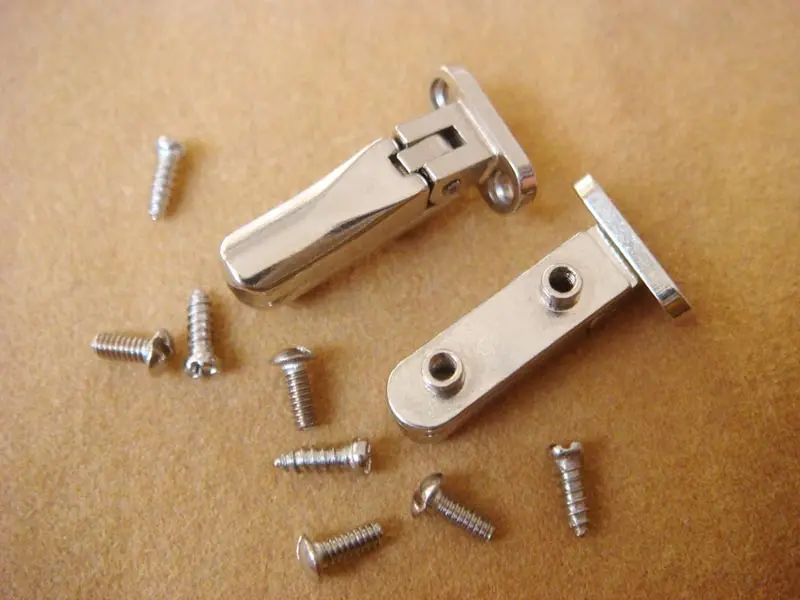 ZOYE spring hinge screw on for plastic titanium frames, flex hinge for wood plastic eyeglass frame,combination frame TSH-55-A
ZOYE spring hinge screw on for plastic titanium frames, flex hinge for wood plastic eyeglass frame,combination frame TSH-55-A