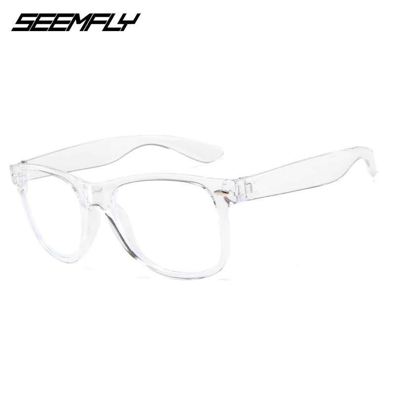 SEEMFLY Anti Blue Light Glasses Unisex Classic Vintage Rivet Transparent Lens Eyeglasses Frame Women Men Retro Square Eyewear
SEEMFLY Anti Blue Light Glasses Unisex Classic Vintage Rivet Transparent Lens Eyeglasses Frame Women Men Retro Square Eyewear