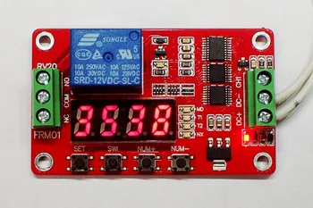 12V DC Multifunction Self-lock Relay PLC Cycle Timer Module Delay Time Switch
12V DC Multifunction Self-lock Relay PLC Cycle Timer Module Delay Time Switch