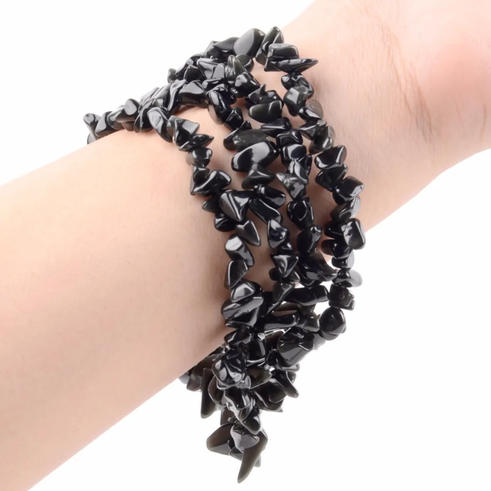 Wholesale Chips Beads 5-8mm Irregular Natural Stone Black Agates Gravel Beads For Making Jewelry Diy Bracelet Necklace Perles
Wholesale Chips Beads 5-8mm Irregular Natural Stone Black Agates Gravel Beads For Making Jewelry Diy Bracelet Necklace Perles