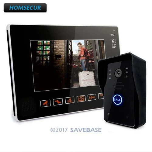 HOMSECUR 9"Video Door Phone Intercom Doorbell Home Security Night Vision Camera Recording
HOMSECUR 9"Video Door Phone Intercom Doorbell Home Security Night Vision Camera Recording