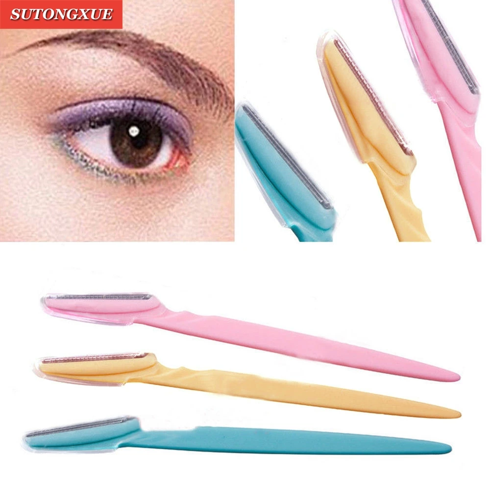 NEW 3pcs/set Eyebrow Toiletry Kits Women's Makeup Facial Tool Lip Hair Eyebrow Razor Trimmer Blade Shaver Knife Makeup Tools
NEW 3pcs/set Eyebrow Toiletry Kits Women's Makeup Facial Tool Lip Hair Eyebrow Razor Trimmer Blade Shaver Knife Makeup Tools