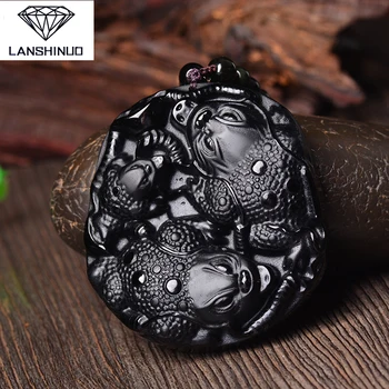 Switch counters wholesale supply of men and women genuine natural matte Obsidian pendant jewelry Zhaocai tripods toad in China
Switch counters wholesale supply of men and women genuine natural matte Obsidian pendant jewelry Zhaocai tripods toad in China