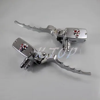 ZORBYZ CHROME SKULL 7/8" MOTORCYCLE HYDRAULIC BRAKE MASTER CYLINDER & CLUTCH LEVER UNIVERSAL
ZORBYZ CHROME SKULL 7/8" MOTORCYCLE HYDRAULIC BRAKE MASTER CYLINDER & CLUTCH LEVER UNIVERSAL