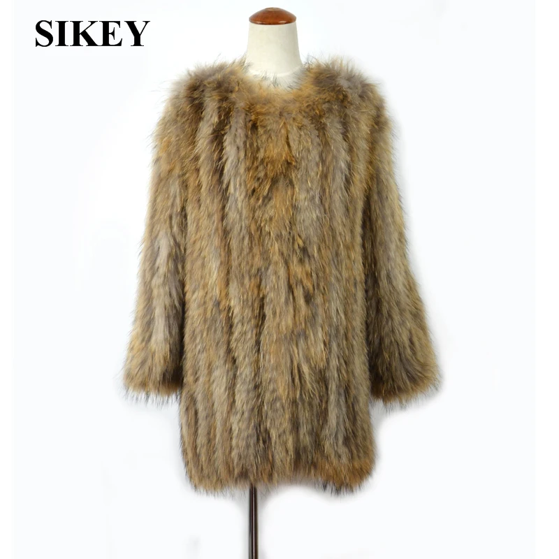 CR040 New real raccoon fur knitted coat long style women jacket winter olive green/ army green /white /black /brown 78cm
CR040 New real raccoon fur knitted coat long style women jacket winter olive green/ army green /white /black /brown 78cm