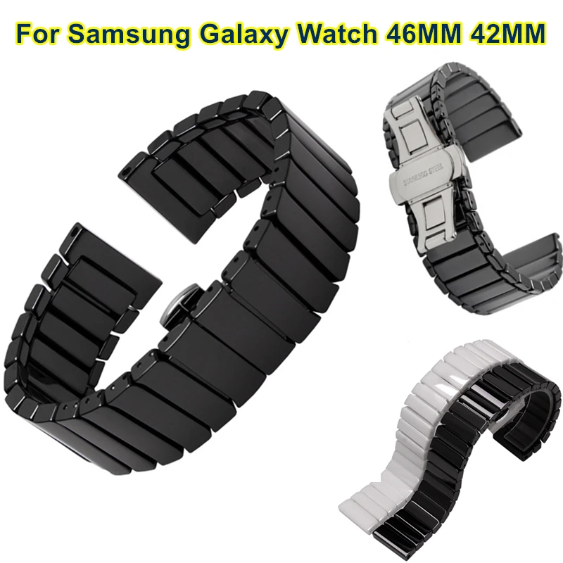 22MM Ceramic Watch Band for Samsung Galaxy Watch 46MM 42MM 20MM Ceramic Replacement Wristband Strap for Amazfit BIP Gear S3 Belt
22MM Ceramic Watch Band for Samsung Galaxy Watch 46MM 42MM 20MM Ceramic Replacement Wristband Strap for Amazfit BIP Gear S3 Belt