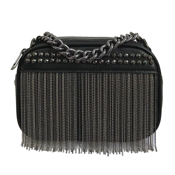 Fringe small square package 2019 new high-grade Liu Ding female bag soft leather bag chain shoulder Messenger bag
Fringe small square package 2019 new high-grade Liu Ding female bag soft leather bag chain shoulder Messenger bag