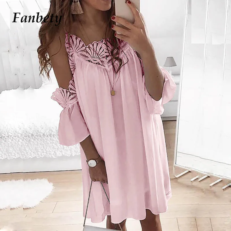 Fanbty Kawaii Lace Patchwork Dress Women summer Sexy Off Shoulder Party Dresses Ladies V neck strap Mini beach Dress Vestidos
Fanbty Kawaii Lace Patchwork Dress Women summer Sexy Off Shoulder Party Dresses Ladies V neck strap Mini beach Dress Vestidos