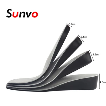 Sunvo Arch Support Height Increase Insoles PU Soft Velvet Pressure Reduction Cushion Pads Shock Absorbing Insole for Men Women
Sunvo Arch Support Height Increase Insoles PU Soft Velvet Pressure Reduction Cushion Pads Shock Absorbing Insole for Men Women