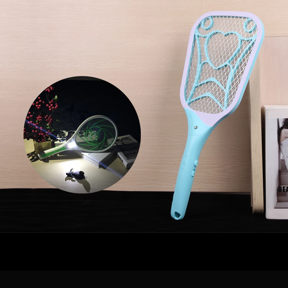 VICTMAX USB Rechargeable Electric Mosquito Flying Swatter Bug Zapper Racket with LED Illumination New - Sky Blue
VICTMAX USB Rechargeable Electric Mosquito Flying Swatter Bug Zapper Racket with LED Illumination New - Sky Blue