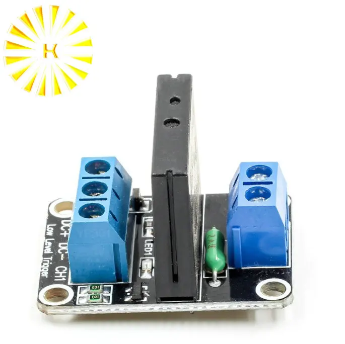 1 Channel 5V DC Relay Module Solid State Low Level G3MB-202P Relay SSR AVR DSP for arduino Diy Kit
1 Channel 5V DC Relay Module Solid State Low Level G3MB-202P Relay SSR AVR DSP for arduino Diy Kit