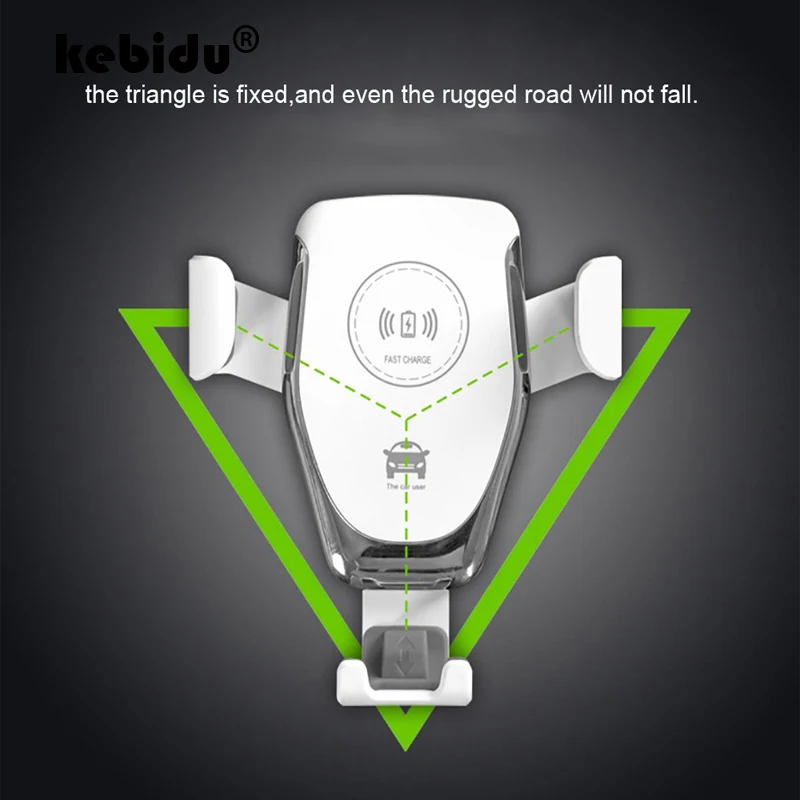 kebidu Qi Wireless Charger Fast Car Charging Phone Holder for IPhone XS Max X XR 8 Samsung Huawei Automatic Clamping Car Charger
kebidu Qi Wireless Charger Fast Car Charging Phone Holder for IPhone XS Max X XR 8 Samsung Huawei Automatic Clamping Car Charger