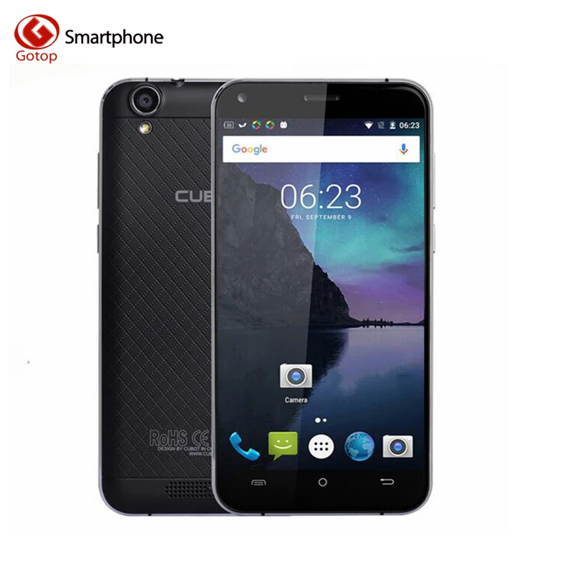 Оригинал Cubot Manito 5.0 Дюймов Смартфон Android 6.0 MTK6737 Quad Core мобильный Телефон 3 ГБ RAM 16 ROM 4