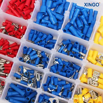 480Pcs Assorted Insulated Spade Crimp Terminal Electrical Wire Connector Set Red Blue Yellow
480Pcs Assorted Insulated Spade Crimp Terminal Electrical Wire Connector Set Red Blue Yellow