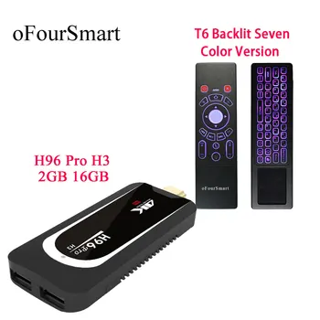 H96 PRO H3 Andriod 7.1 TV Box 2G RAM 16G ROM Amlogic S905X Media player & T6-C 7-Color Backlight Air Mouse with MINI Keyboard
H96 PRO H3 Andriod 7.1 TV Box 2G RAM 16G ROM Amlogic S905X Media player & T6-C 7-Color Backlight Air Mouse with MINI Keyboard