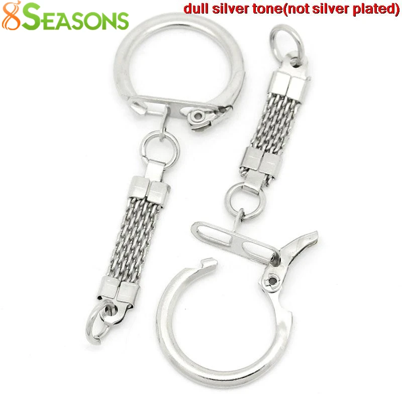 8SEASONS 30PCs Key Chains Silver Color Metal Key Rings Trinket Car Key Holder Jewelry 6.2cm x 2.3cm,Key Chains Length:3.8cm
8SEASONS 30PCs Key Chains Silver Color Metal Key Rings Trinket Car Key Holder Jewelry 6.2cm x 2.3cm,Key Chains Length:3.8cm