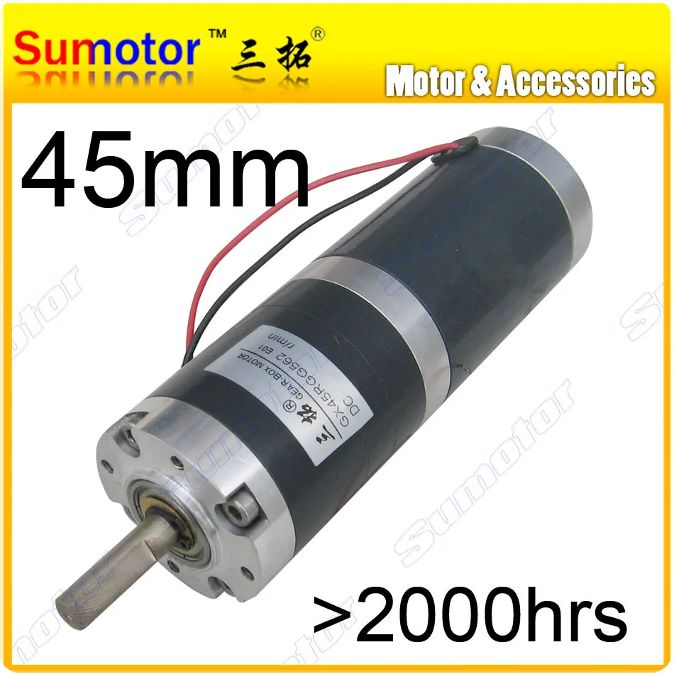 GX45 D=45mm 12V 24V low speed DC Planetary geared motor DC brushed motor long life-span big torque Planetary gear box for Milker
GX45 D=45mm 12V 24V low speed DC Planetary geared motor DC brushed motor long life-span big torque Planetary gear box for Milker
