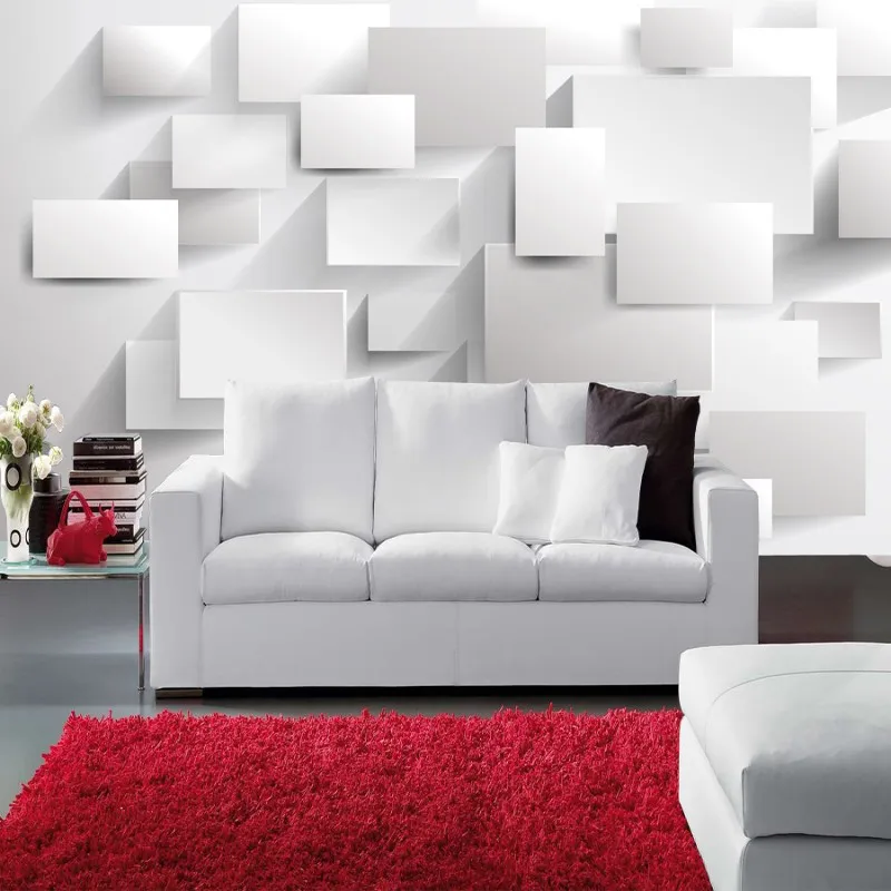 beibehang Embossed Cubic Abstract Photo Wallpapers 3D Wallpapers Large Wall Murals for Custom White Brick Background Wall paper
beibehang Embossed Cubic Abstract Photo Wallpapers 3D Wallpapers Large Wall Murals for Custom White Brick Background Wall paper