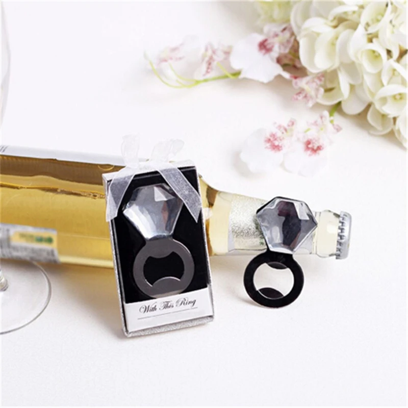 Diamond Ring Shape Beer Bottle Opener With Box Wedding Party Favor Bridal Gift Decor Kitchen Bar Tools
Diamond Ring Shape Beer Bottle Opener With Box Wedding Party Favor Bridal Gift Decor Kitchen Bar Tools