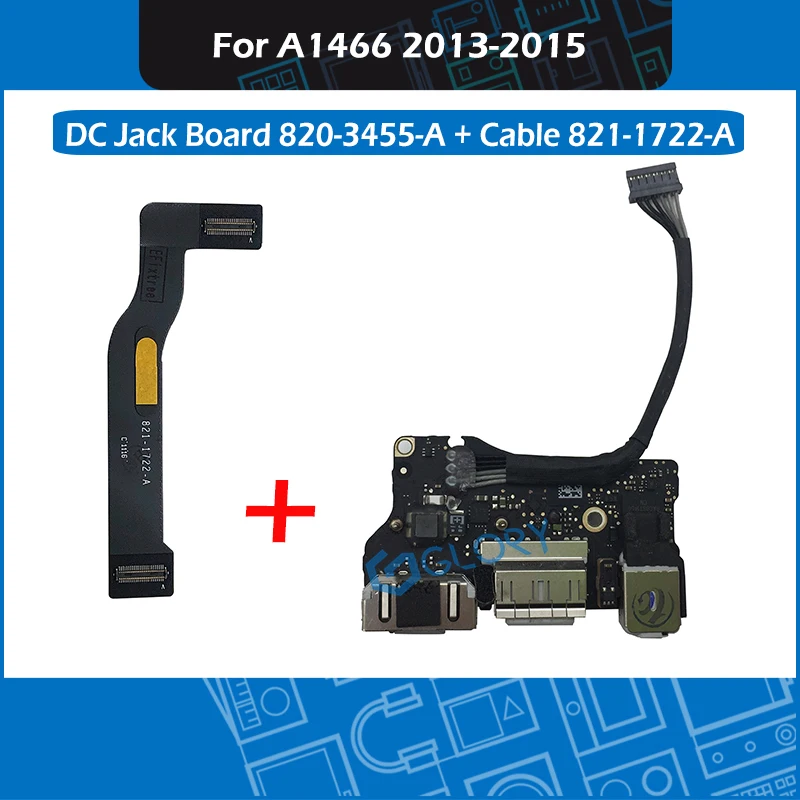 I//O USB Audio Board Flex Cable 821-1475-A For MacBook Air 13/" A1466 2013-2015