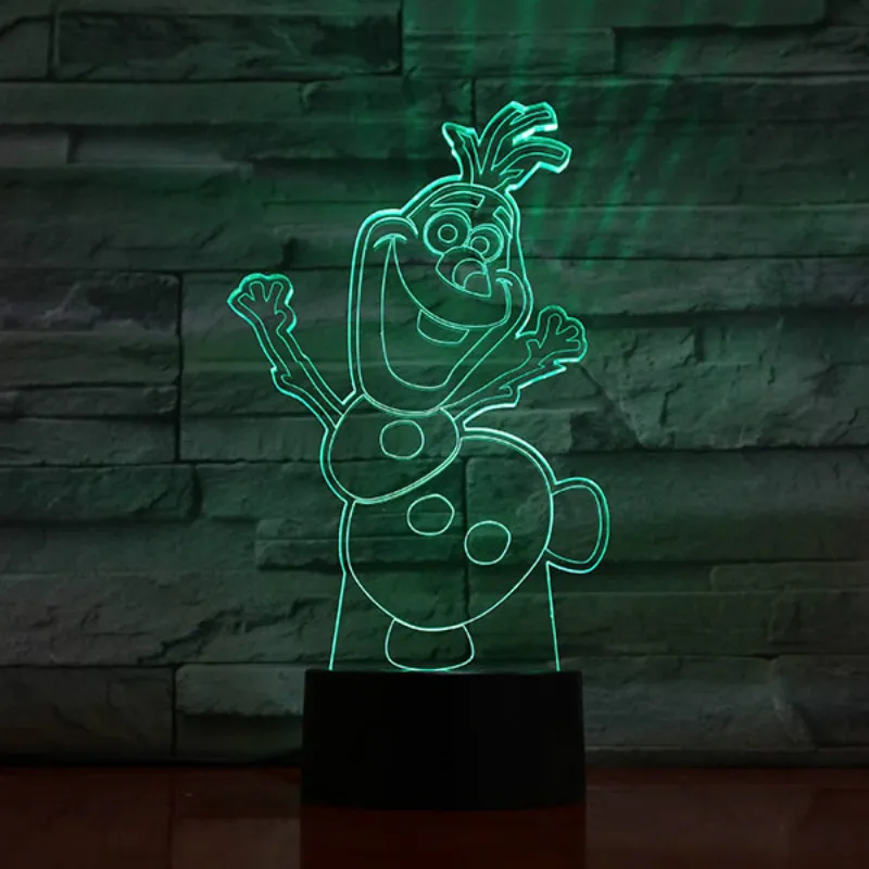 Fancy Baby Led Night Lamp Snowman Olaf Nightlight for Kids Bedroom Deco Battery Operated Atmosphere Pretty 3d Night Light Frozen
Fancy Baby Led Night Lamp Snowman Olaf Nightlight for Kids Bedroom Deco Battery Operated Atmosphere Pretty 3d Night Light Frozen