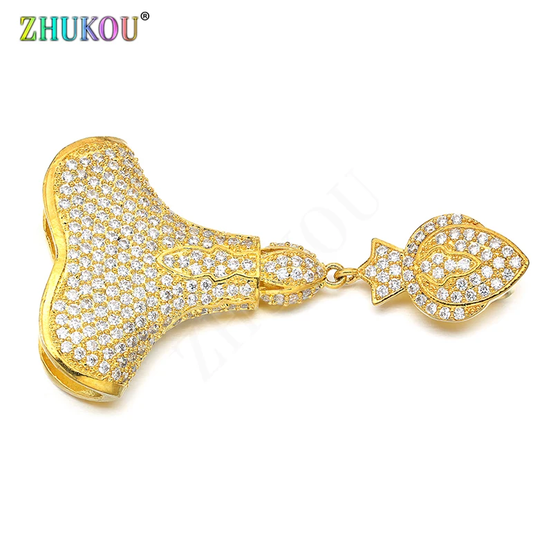 32*58mm Handmade Brass Cubic Zirconia Charms Pendants DIY Jewelry Bracelet Necklace Making, Model: VD352
32*58mm Handmade Brass Cubic Zirconia Charms Pendants DIY Jewelry Bracelet Necklace Making, Model: VD352