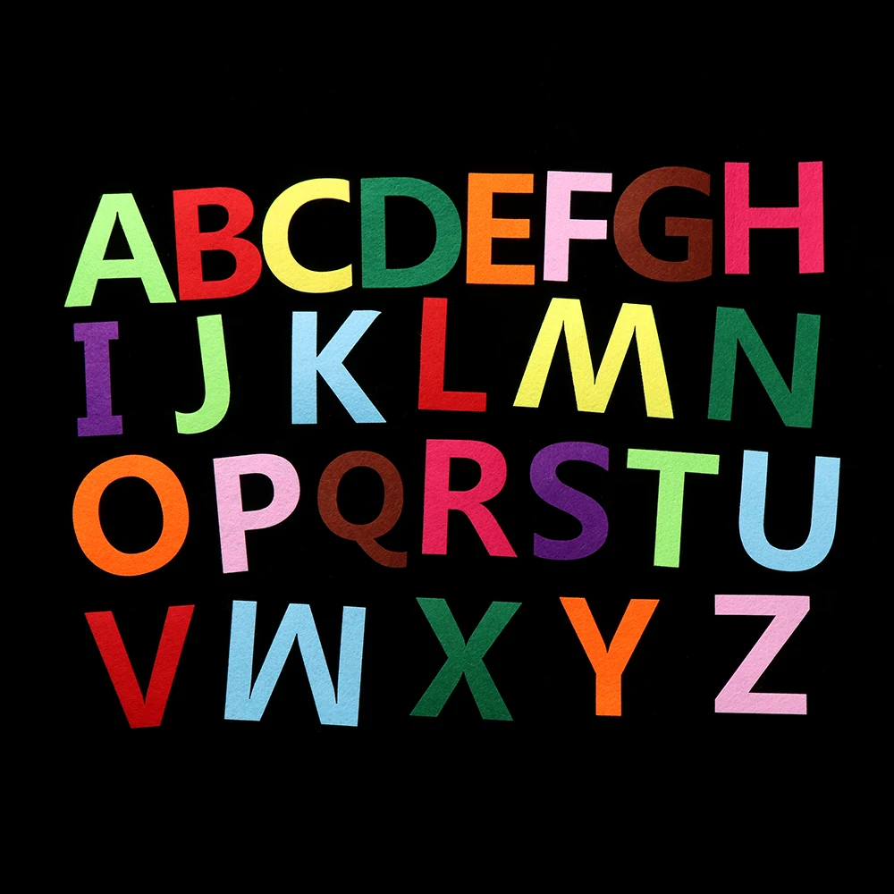 26Pcs New Nice Alphabet Felt Cloth Letter Felt Fabric Polyester Fabrics Needlework DIY Needle Sewing Handmade Home Decor
26Pcs New Nice Alphabet Felt Cloth Letter Felt Fabric Polyester Fabrics Needlework DIY Needle Sewing Handmade Home Decor