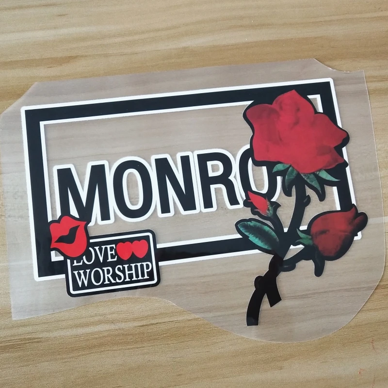 Free Shipping Patches Iron On Transfer Stickers Heat Transfers Patch For Clothing T-shirt DIY Fabric Applique Beautiful Rose
Free Shipping Patches Iron On Transfer Stickers Heat Transfers Patch For Clothing T-shirt DIY Fabric Applique Beautiful Rose