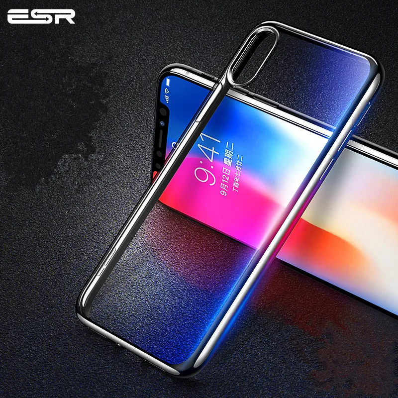 ESR Soft TPU Case for iPhone 7 8 Plus Cases Ultra Thin Transparent Plating Shining Case for iPhone X 7 8 Fundas coque
ESR Soft TPU Case for iPhone 7 8 Plus Cases Ultra Thin Transparent Plating Shining Case for iPhone X 7 8 Fundas coque