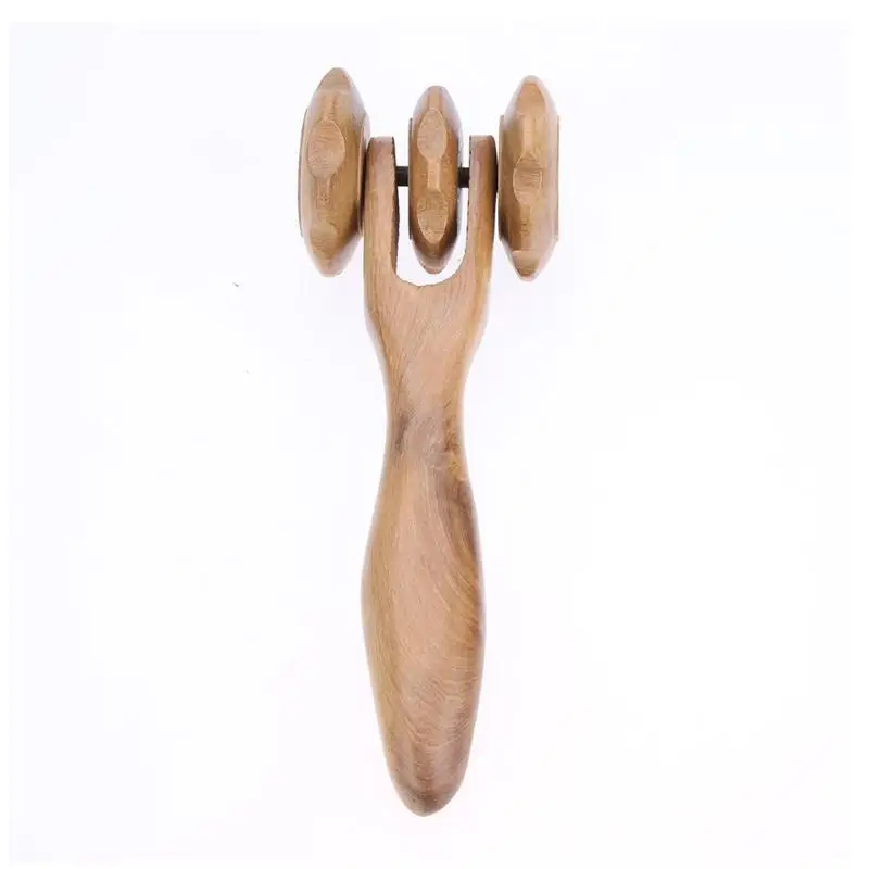 Wooden Push leg neck waist Body massage wheel device Thin leg massage roller Vietnamese wood back massage stick lunar rover
Wooden Push leg neck waist Body massage wheel device Thin leg massage roller Vietnamese wood back massage stick lunar rover