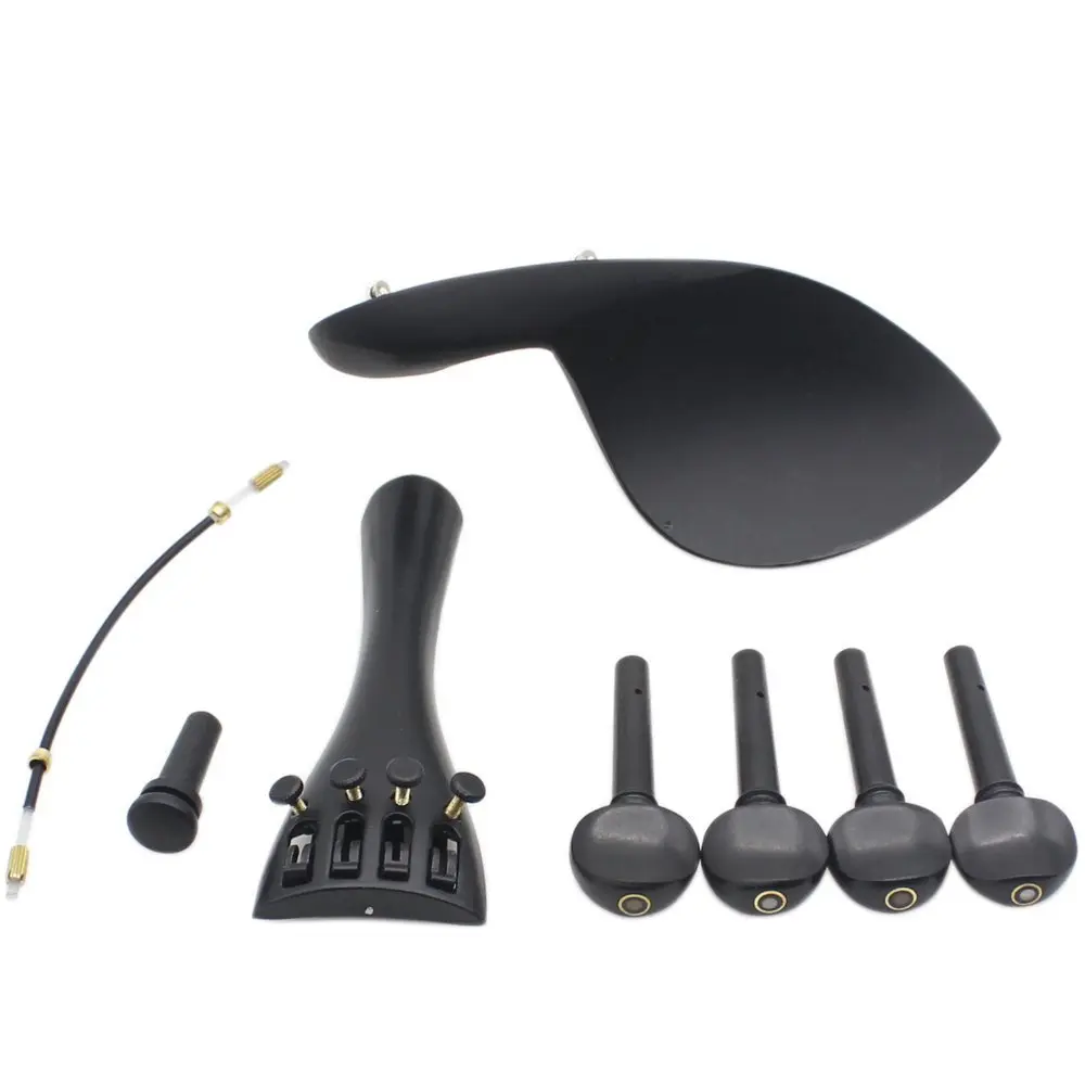 4/4 Violin Chin Rest Chinrest with Tuning Peg Tailpiece Fine Tuner Tailgut Endpin Violin Accessory Kit
4/4 Violin Chin Rest Chinrest with Tuning Peg Tailpiece Fine Tuner Tailgut Endpin Violin Accessory Kit