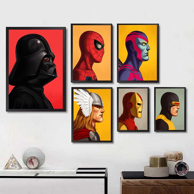 Minimalist Superhero Poster Marvel DC Painting Avengers Captain America Deadpool Hulk Wall Art Pictures for Living Room
Minimalist Superhero Poster Marvel DC Painting Avengers Captain America Deadpool Hulk Wall Art Pictures for Living Room