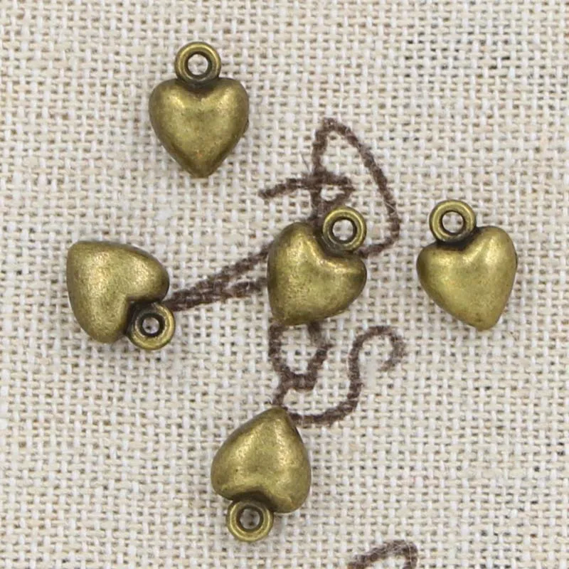 15pcs Charms heart 9x7x4mm Antique Making pendant fit,Vintage Tibetan Bronze Silver,DIY bracelet necklace
15pcs Charms heart 9x7x4mm Antique Making pendant fit,Vintage Tibetan Bronze Silver,DIY bracelet necklace