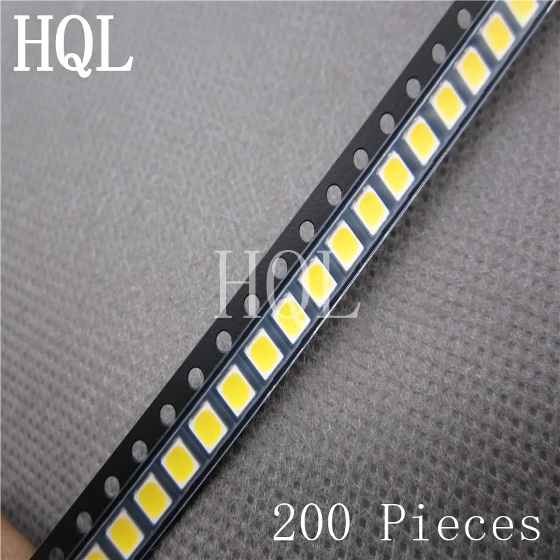 200pcs 0.5W/3V Neutral white 2835 (Tc K 4000K) LED 0.5W White SMD/SMT PLCC-2 2835 White
200pcs 0.5W/3V Neutral white 2835 (Tc K 4000K) LED 0.5W White SMD/SMT PLCC-2 2835 White