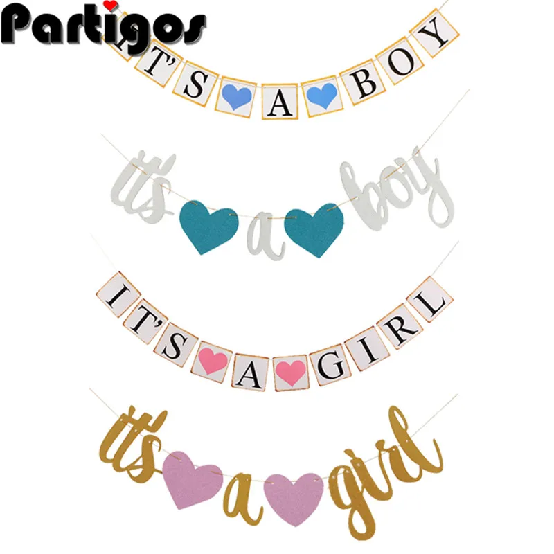 1pcs it's a boy/girl Bunting Banners Paper Flags Garland Birthday Party Decor Babyshower Christening Baptism Decoration
1pcs it's a boy/girl Bunting Banners Paper Flags Garland Birthday Party Decor Babyshower Christening Baptism Decoration