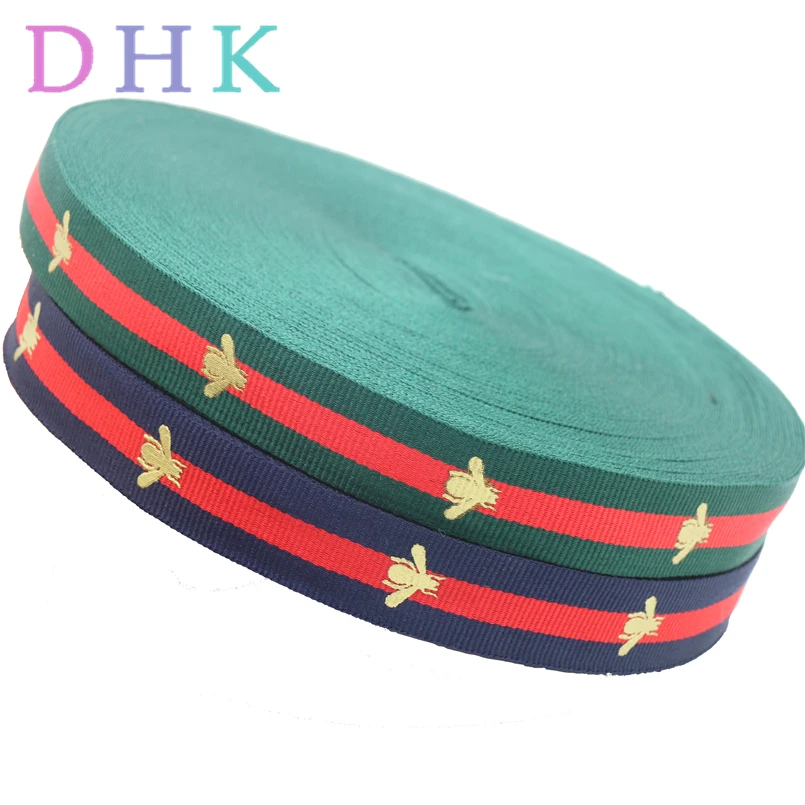 DHK 3/4'' single face color foil gold printed knitting ribbon hairbow headwear accessories 20mm B1603
DHK 3/4'' single face color foil gold printed knitting ribbon hairbow headwear accessories 20mm B1603