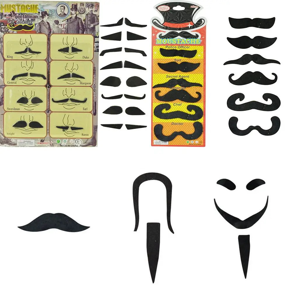 Creative Funny Fake Mustache False Eyebrows Reusable Pirate Party Halloween Cosplay For Party Wedding Photo Supplies
Creative Funny Fake Mustache False Eyebrows Reusable Pirate Party Halloween Cosplay For Party Wedding Photo Supplies