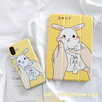 Rabbit Magnetic Protective Shell Skin For iPadPro9.7" 10.5 12.9 Air Air2 Mini 1 2 3 4 Tablet cover for New iPad9.7 2017 2018
Rabbit Magnetic Protective Shell Skin For iPadPro9.7" 10.5 12.9 Air Air2 Mini 1 2 3 4 Tablet cover for New iPad9.7 2017 2018