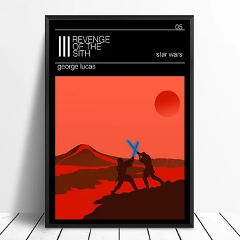 Revenge of the Sith poster Star wars minimalist poster Vintage Movie Poster Home Decor Wall Decor Wall Art Canvas painting Print
Revenge of the Sith poster Star wars minimalist poster Vintage Movie Poster Home Decor Wall Decor Wall Art Canvas painting Print