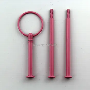 Cheap shipping- 3 tiers round style cake stand rods/ceramic fruit tray handles pink color paper
Cheap shipping- 3 tiers round style cake stand rods/ceramic fruit tray handles pink color paper