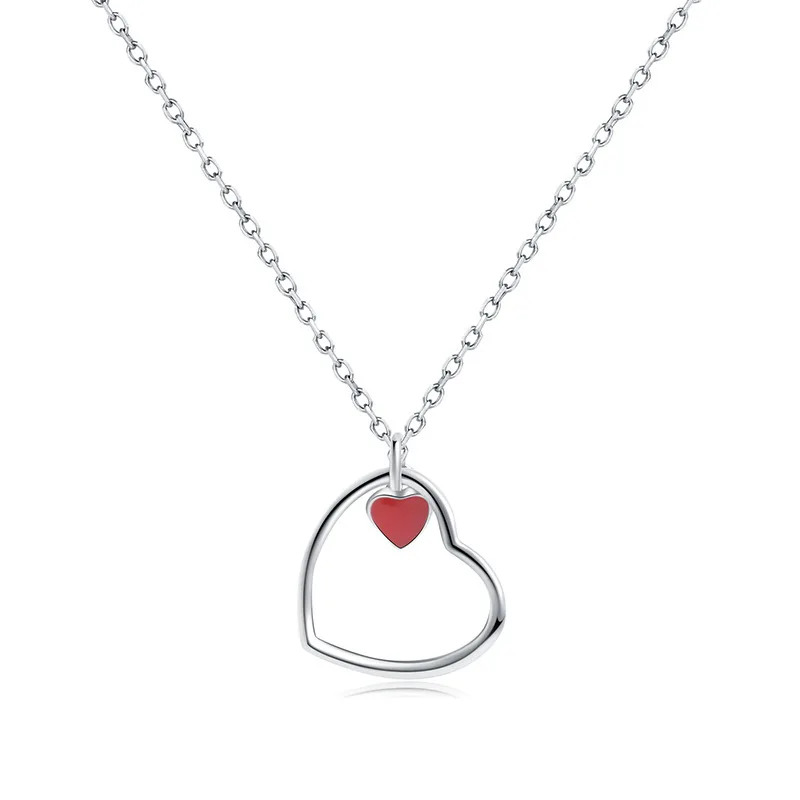 S925 silver necklace fashion heart-shaped pendant clavicle chain heart-shaped neck ornaments to send girls the best gift
S925 silver necklace fashion heart-shaped pendant clavicle chain heart-shaped neck ornaments to send girls the best gift