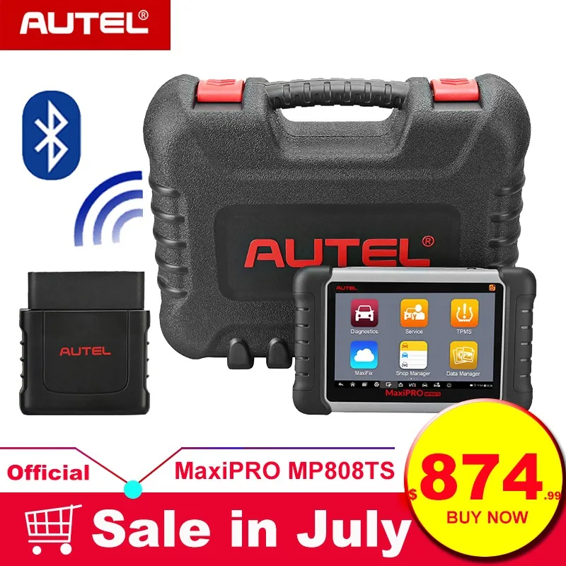 Autel MaxiPRO MP808TS Diagnostic Tool Automotive Scanner Bluetooth WIFI TPMS Tool Programmer sensor PK MS906 TS601 DS808 MP808
Autel MaxiPRO MP808TS Diagnostic Tool Automotive Scanner Bluetooth WIFI TPMS Tool Programmer sensor PK MS906 TS601 DS808 MP808