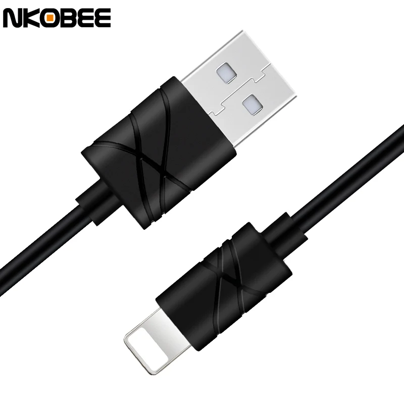 Фото Nkobee 2A быстрое зарядное устройство для iPhone 6 кабель оригинальный USB I5 Iphone 5 5S i6 6S
