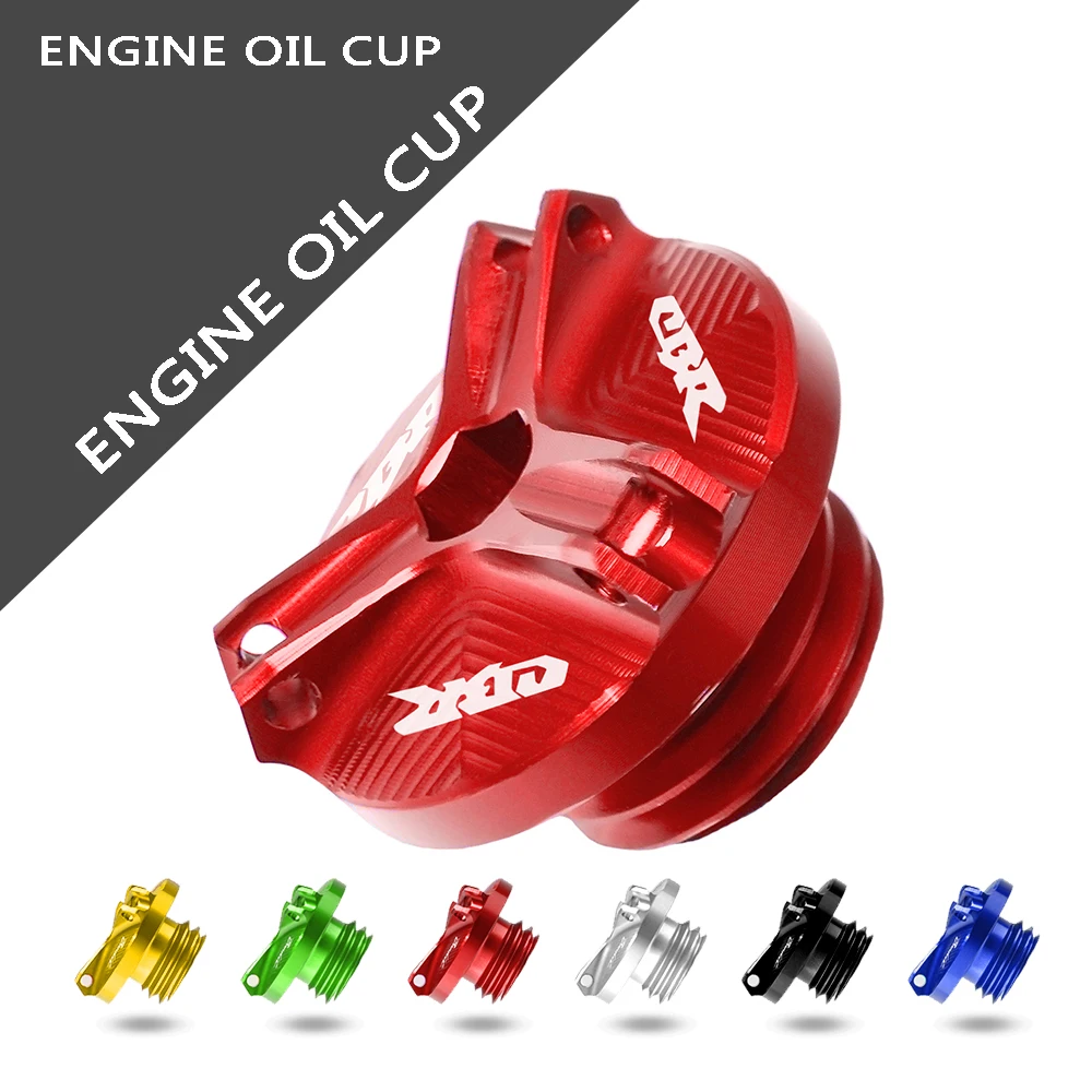 Motorcycle Accessories Fixed Engine Oil CUP Cover Screw Reservoir Cup For Honda CBR600 CBR600F CBR600RR CBR900RR CBR929RR
Motorcycle Accessories Fixed Engine Oil CUP Cover Screw Reservoir Cup For Honda CBR600 CBR600F CBR600RR CBR900RR CBR929RR