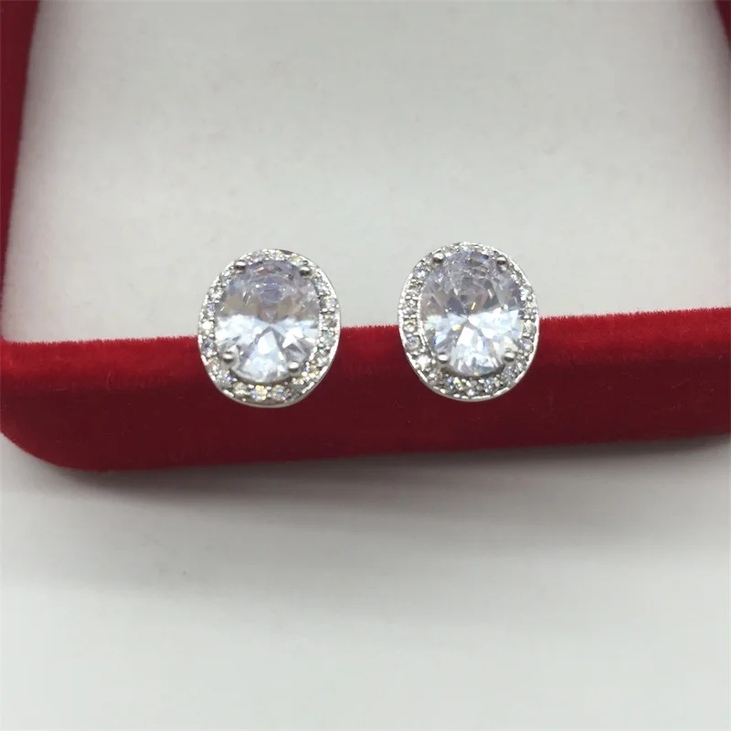Top quality White Mystic color Silver filled Best gifts Cubic zirconia Stud Earrings Fashionl Jewelry
Top quality White Mystic color Silver filled Best gifts Cubic zirconia Stud Earrings Fashionl Jewelry